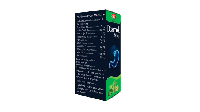 Diarrok Syrup (Pack of 120 Ml.)