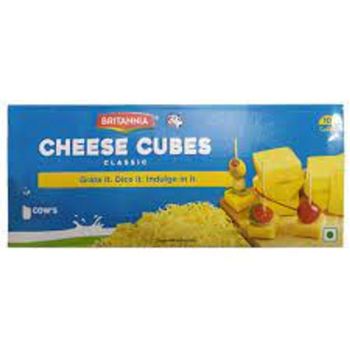 BRITANNIA CHEESE CUBES 200G