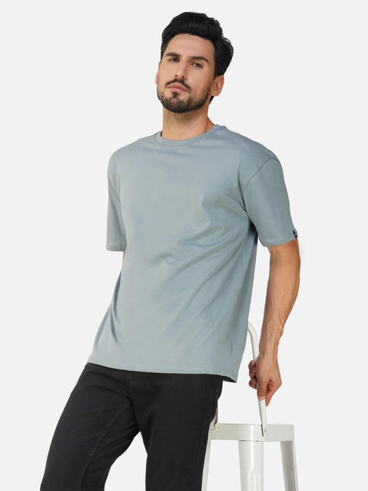 DRESTYLE: Buy Online Mens Oversized Grey T-Shirt