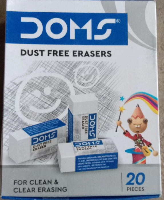 DOMS DUST FREE ERASERS
