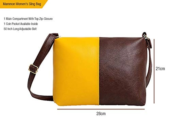 Pu Leather sling bags for womens Multicolour slg yt Mammon bags