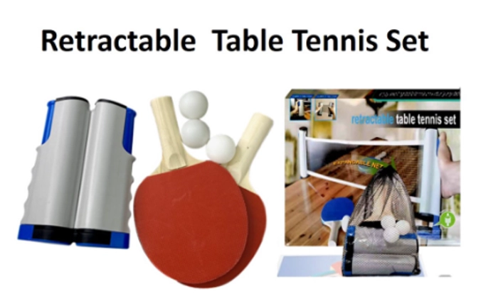 Free Expansion Table Tennis Set Portable Ping Pong Rack Ping Pong Accessories