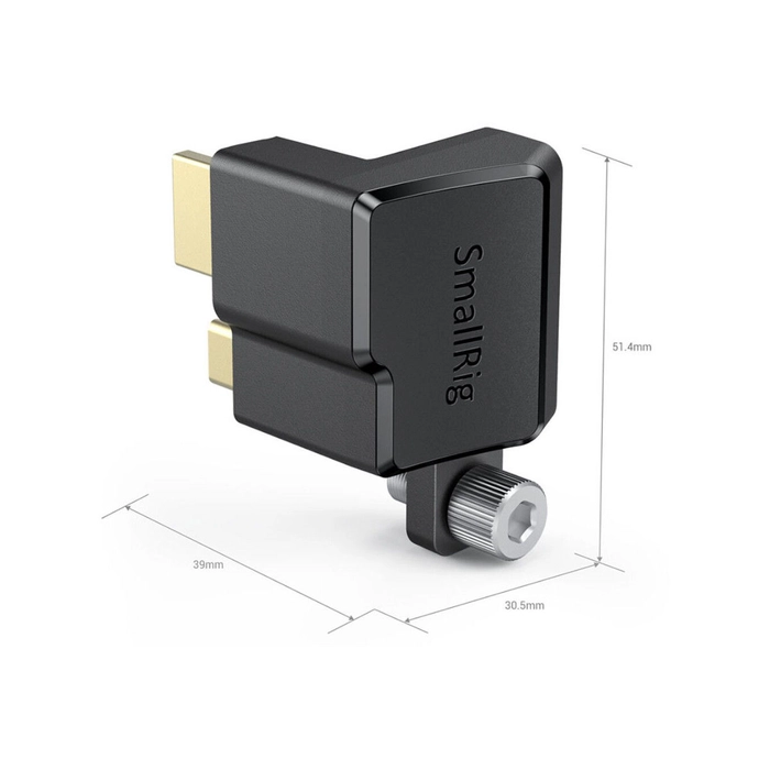 SmallRig AAA2700 HDMI / USB Type-C Right-Angle Adapter for BMPCC 4K Cage