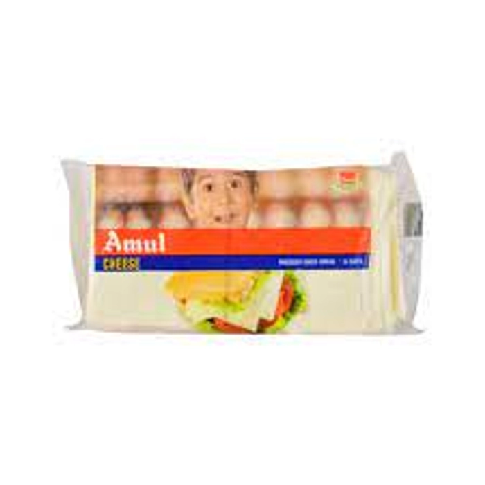 AMUL PROCESSED CHEESE SLICES 400GM