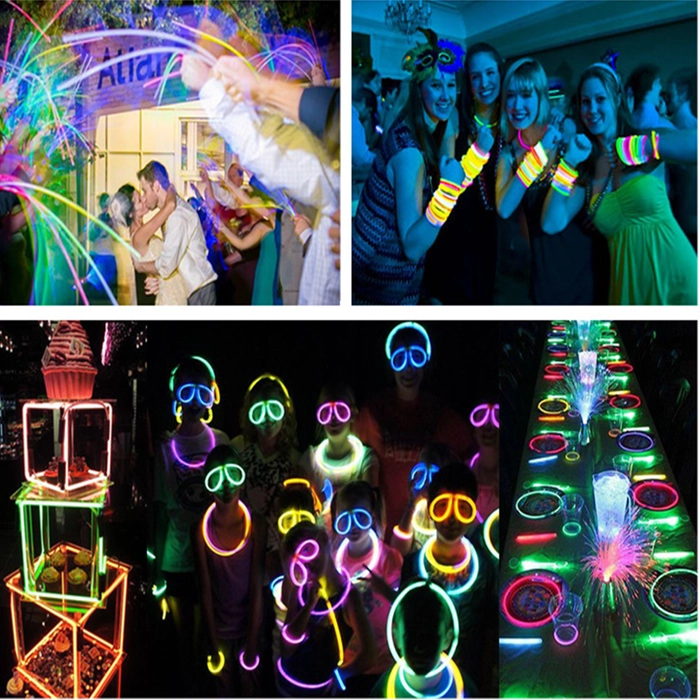 Beach Ball Glow 30cm Random Colour Light Up in The Dark Glow Glasses Hairband Mask Party Ball for Celebration Party