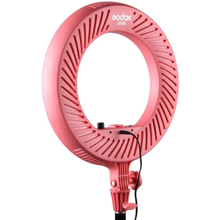 Godox LR180 14.2 Inches Ring Light Pink