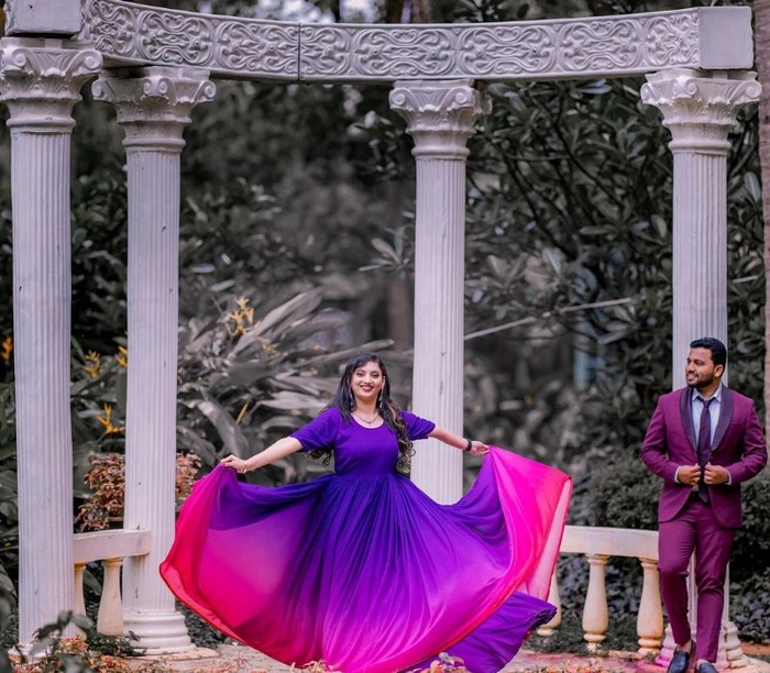 30 Beautiful Purple Wedding Gowns For Modern Romantic Brides | Purple  wedding dress, Purple wedding gown, Lavender wedding dress