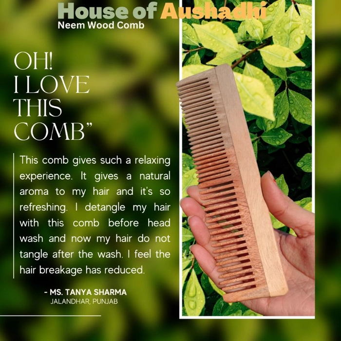 Neem Wooden Comb