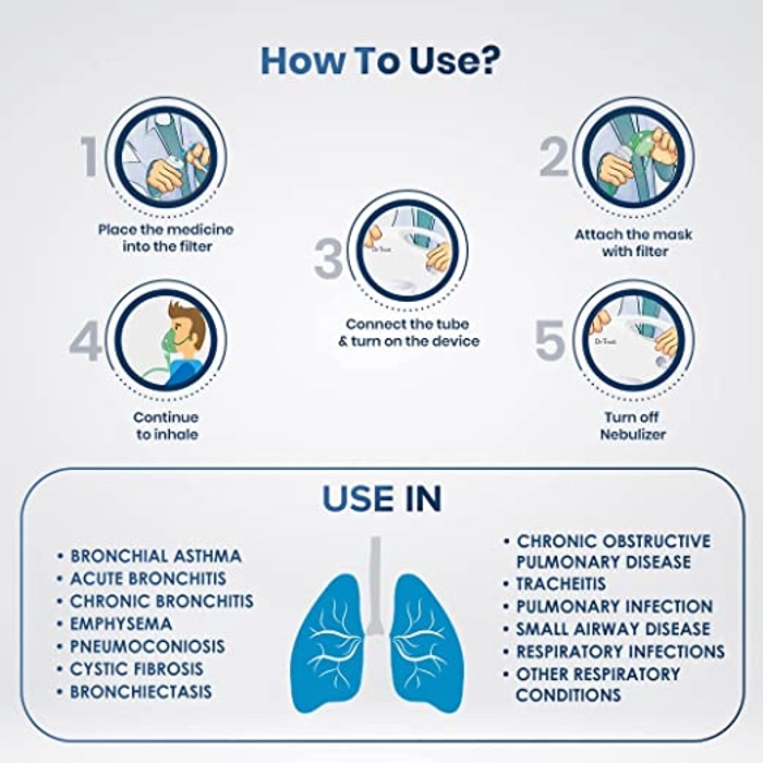 Compressor Nebulizer Machine Kit