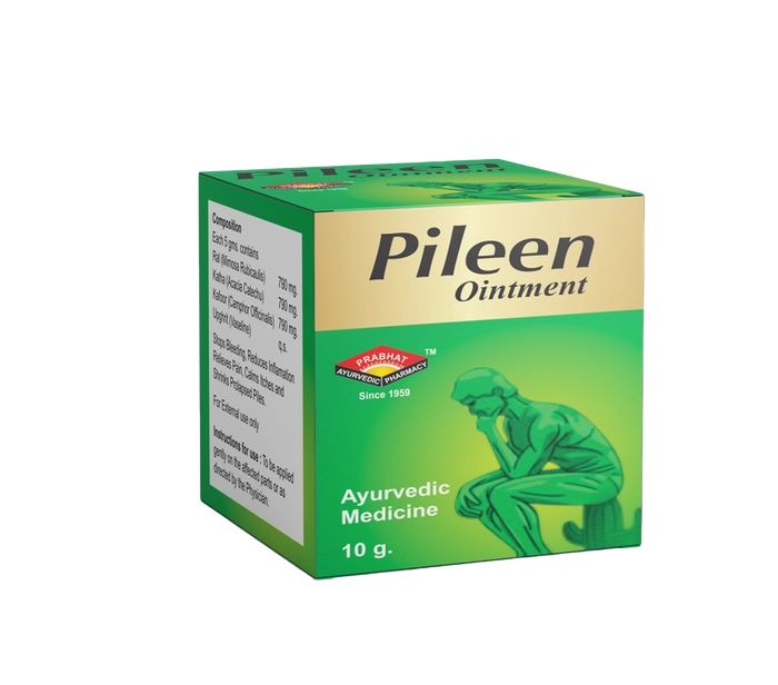 Pileen Ointment - Ayurvedic Solution for Piles & Hemorrhoids