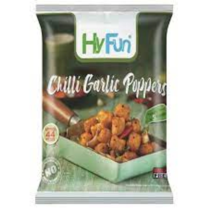 HYFUN CHILLI GARLIC POPPERS 400GM