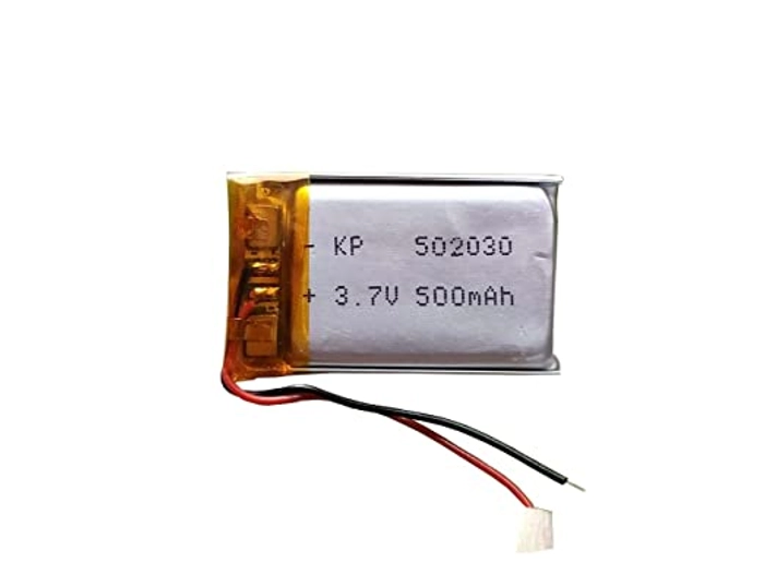 3.7V 500mAh LiPo Rechargeable Battery (37)