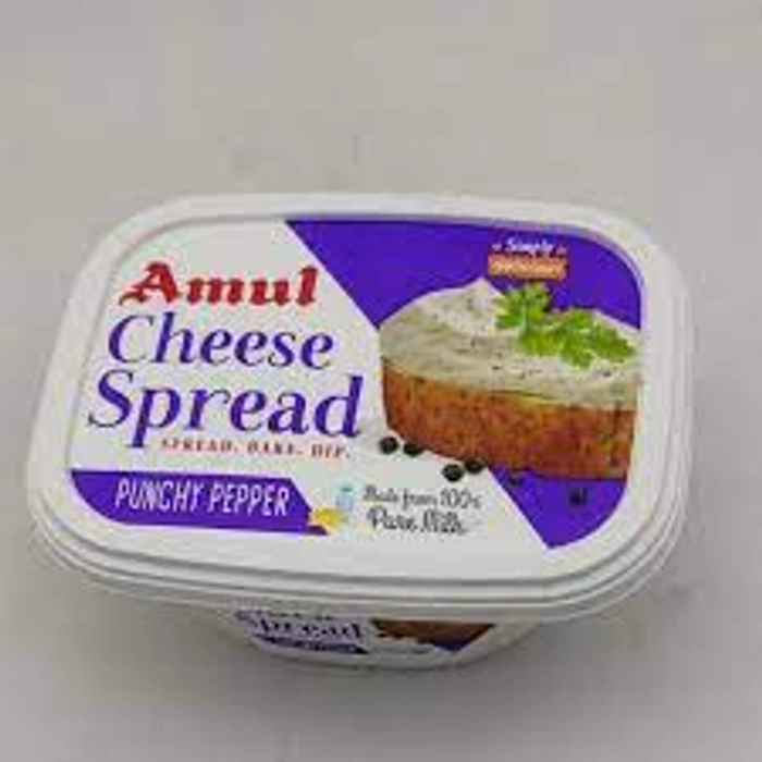 AMUL CHEESE SPREAD PEPPER 200GM