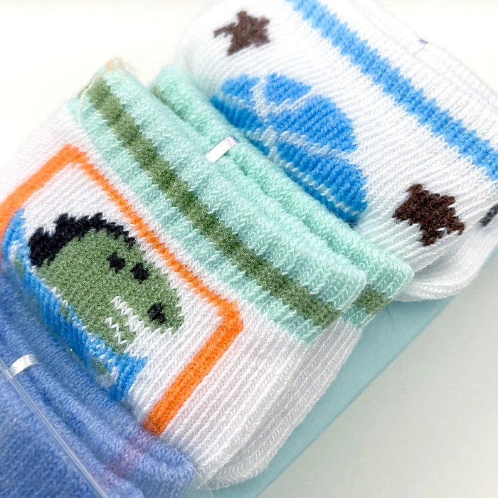 7 pairs Infant Baby Sock Gift Set Newborn Baby Girl Boy Socks NB-6m