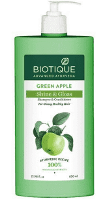 Biotique Green Apple Shine & Gloss Shampoo & Conditiner