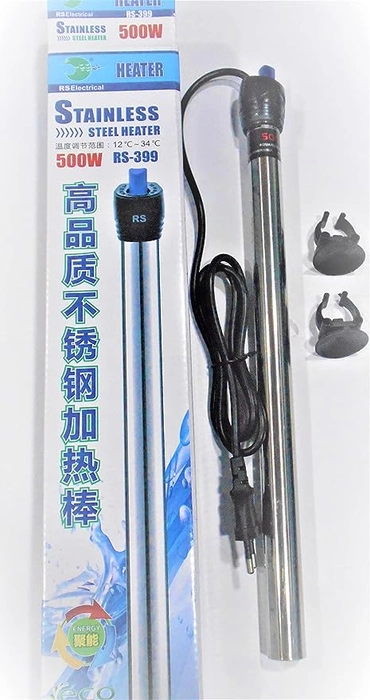 RS Electrical RS-500 W Aquarium Steel Heater