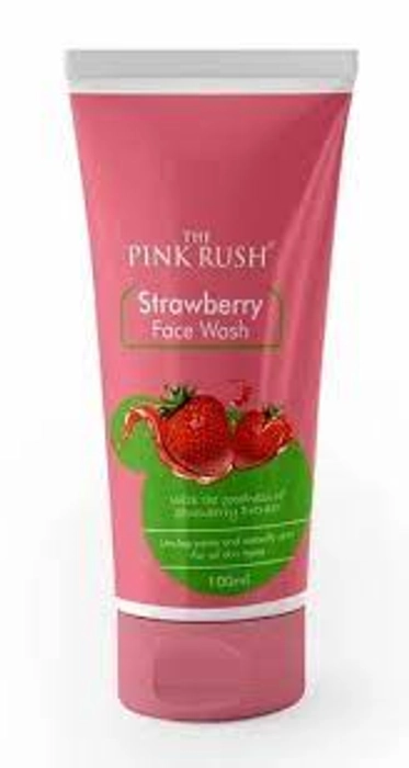 The Pink Rush Face Wash Strawberry 100Ml