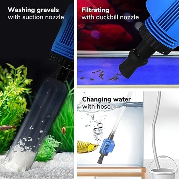 SOBO BO-58 Multi Functional Aquarium Vacuum Cleaner