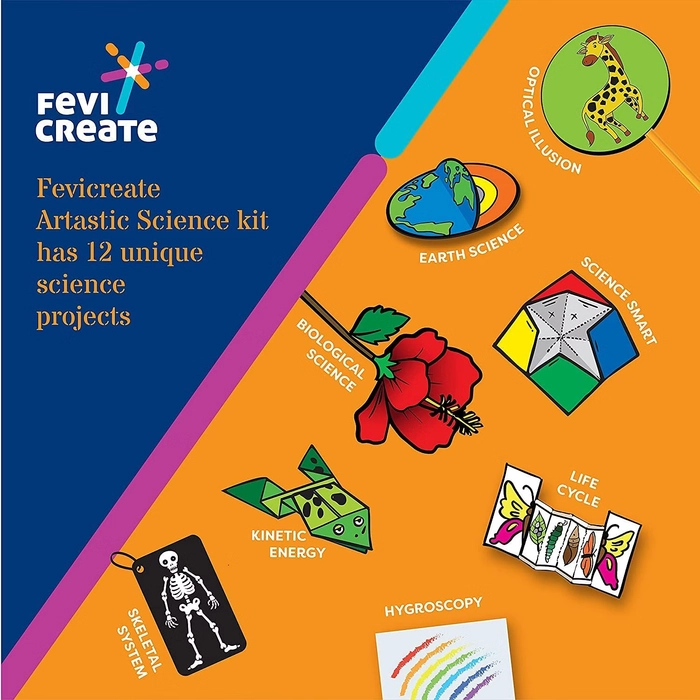 Fevicreate Artastic Science Kit for kids above 8 years