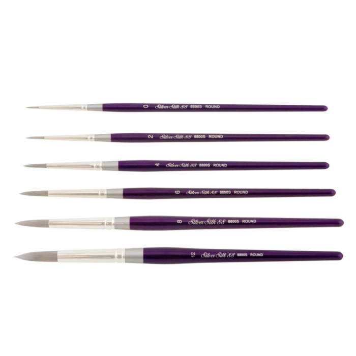 Buy original Silver Brush - Atelier Series 5011- Short Flat Hake