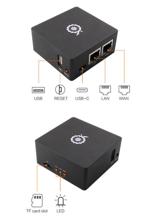 Orange Pi Case-R1 Plus