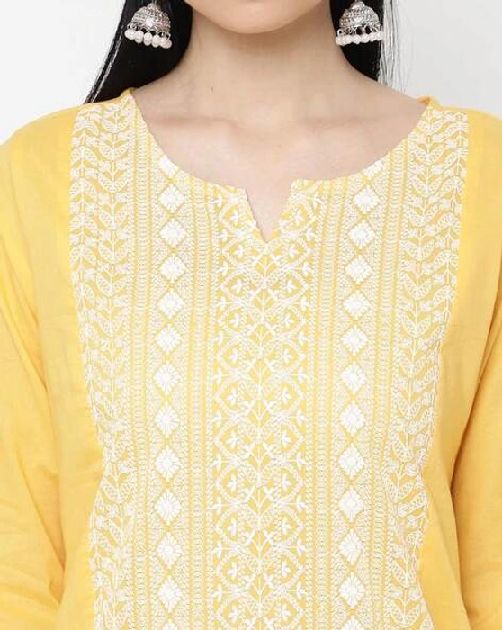 Kurti neck design by Aashy Sony | Hand embroidery dress, Hand embroidery  design patterns, Handwork embroidery design