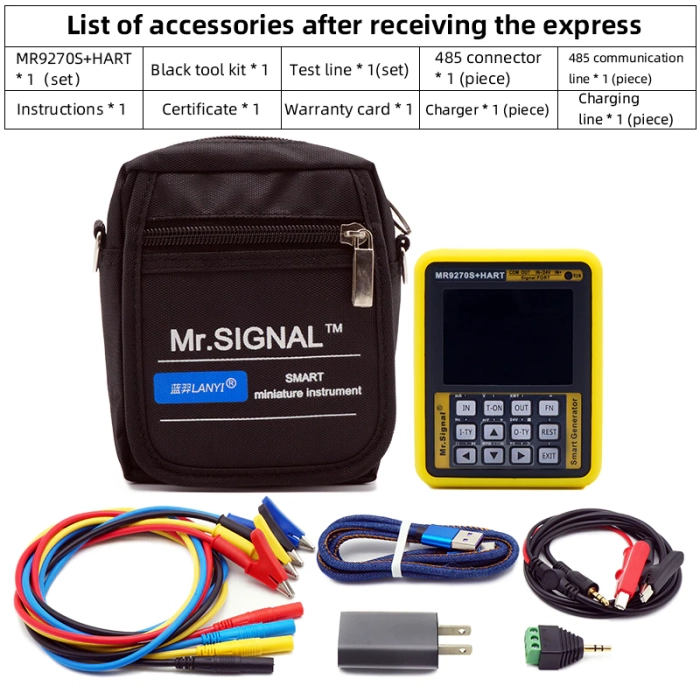 MR9270S+HART 4-20MA Current Simulator Signal Generator