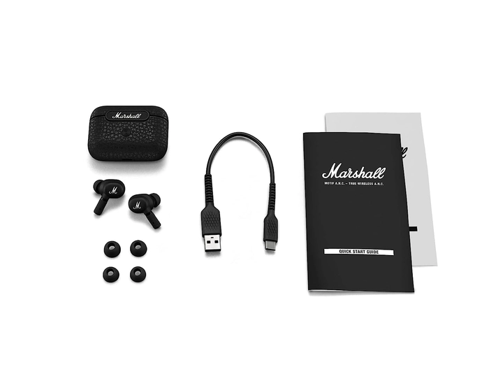 Marshall Motif True Wireless Noise Canceling in Ear Headphones,