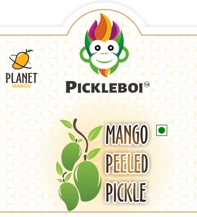 Mango peeled pickle