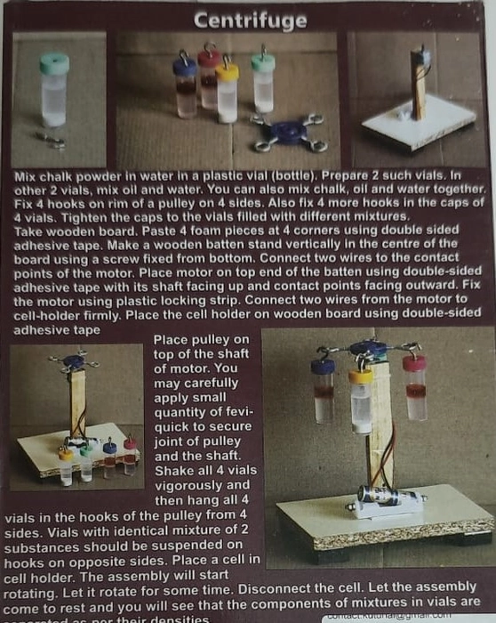 Do-It-Yourself - Centrifuge | Working of Centrifuge in Lab