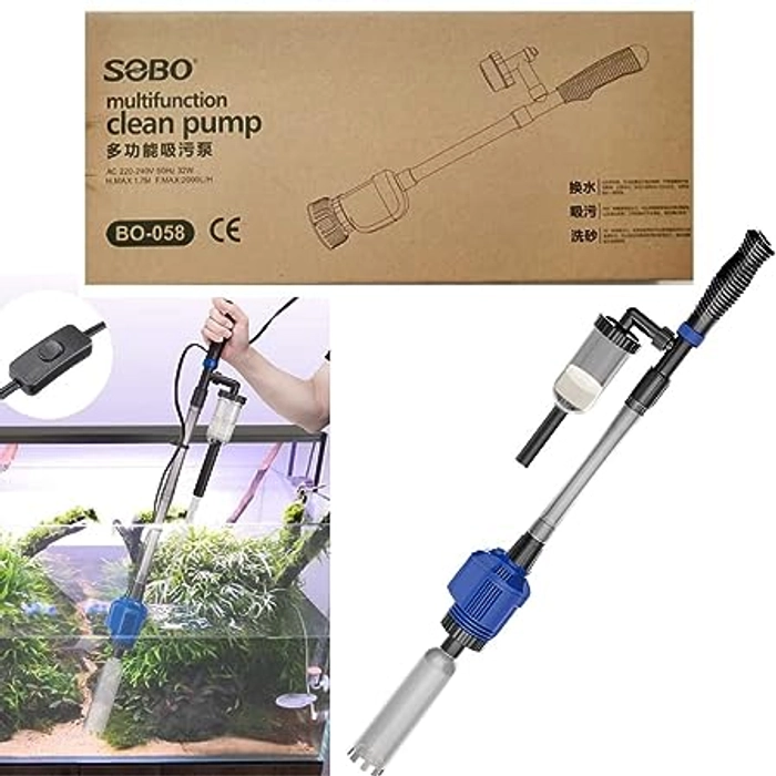 SOBO BO-58 Multi Functional Aquarium Vacuum Cleaner