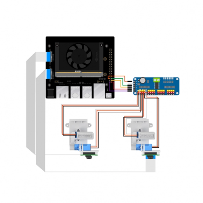 Arducam Pan Tilt Camera Bundle for Nvidia Jetson Xavier NX/Nano