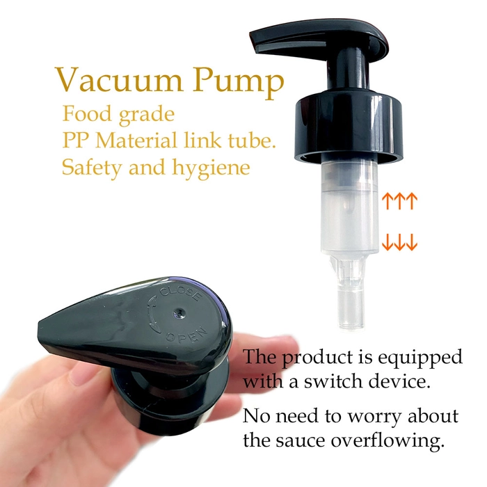 Bottle Nozzle Pump Kitchen Sauce Bottle Press Mouth Kicap Nozzle Pump Dispenser Pump Head Pam Muncung Botol