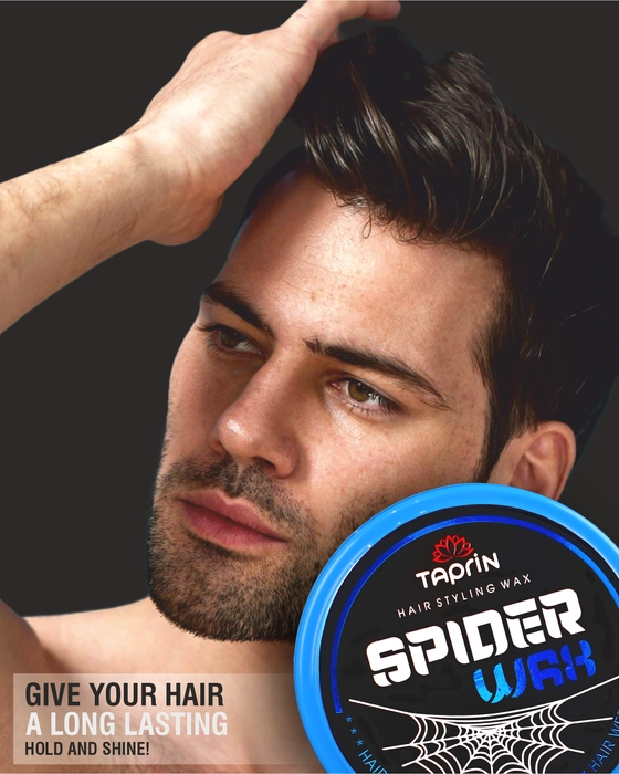 Raapo Hair Styling Spider Web Wax, Type Of Packaging: Jar, Cream