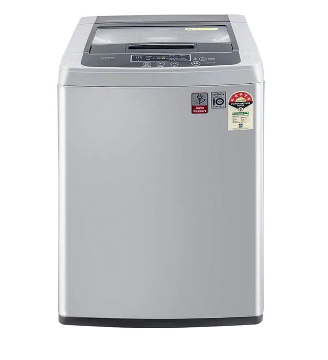 LG 6.5 Kg Top Load Washing Machine Silver (T65SKSF4ZD)