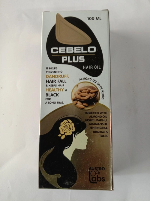 Cebelo Plus Hair Oil Almond Oil With Herbs