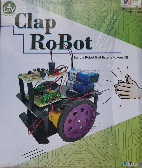 Clap Robot - Do-It-Yourself Activity Kit/ Science Activity kit