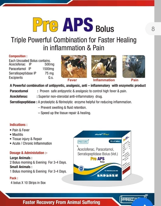 PRE APS BOLUS 4'S