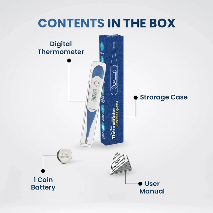 Flexible Tip Digital Thermometer