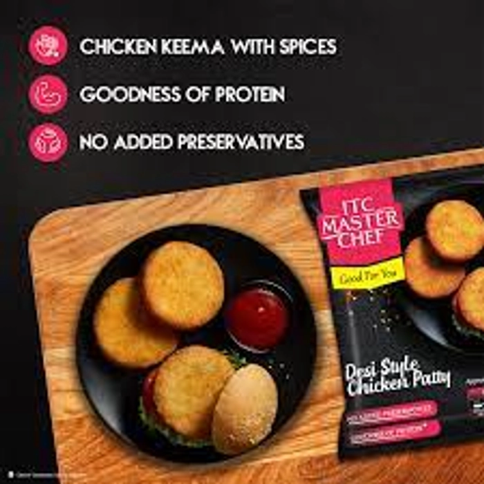 ITC MASTER CHEF CHICKEN PATTY - DESI STYLE 330 G