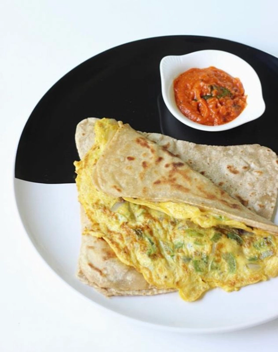 Omlette Paratha