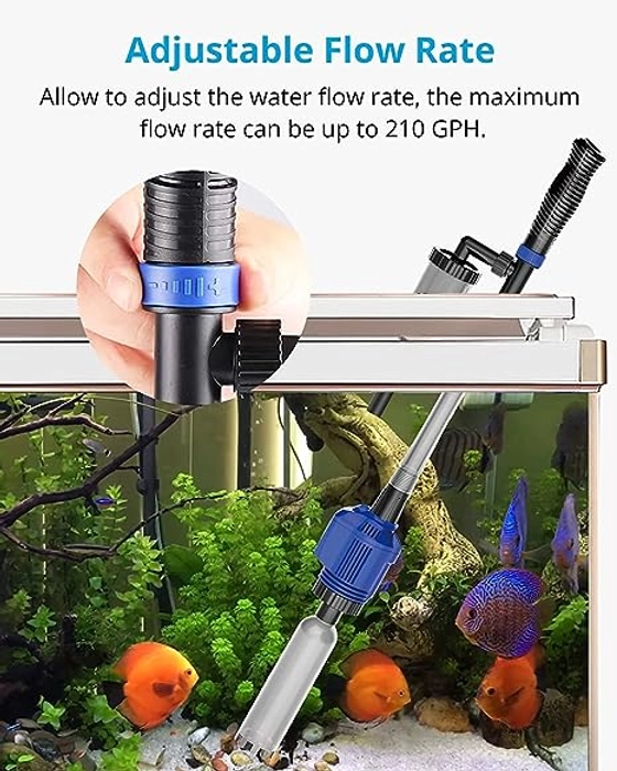 SOBO BO-58 Multi Functional Aquarium Vacuum Cleaner