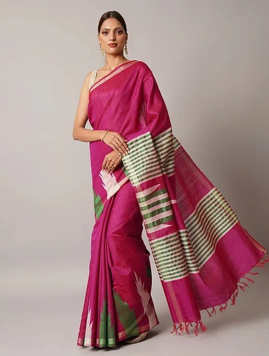 Shop Benarasi Silk Sarees India, Pure Raw Silk Sarees Online