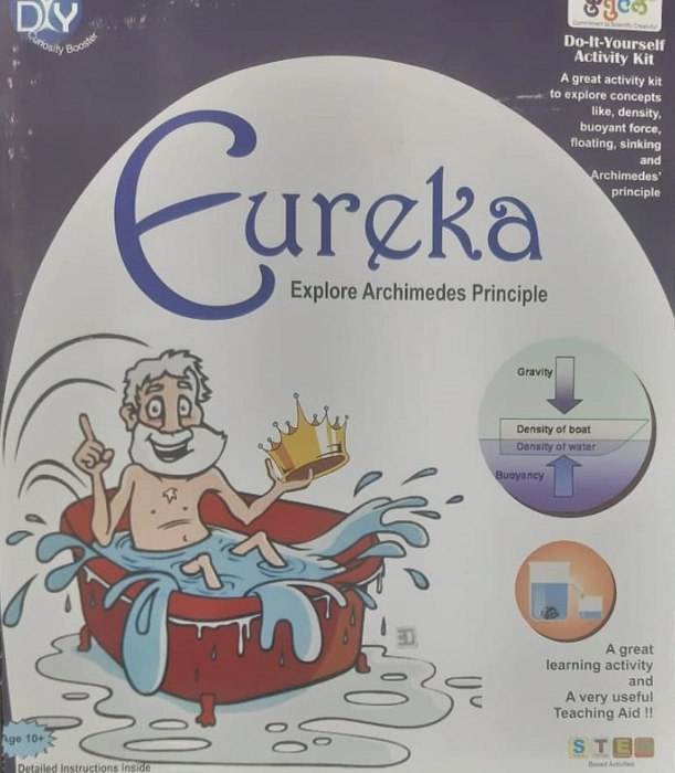 Eureka - Explore Archimedes Principle - Do It Yourself Activity Kit