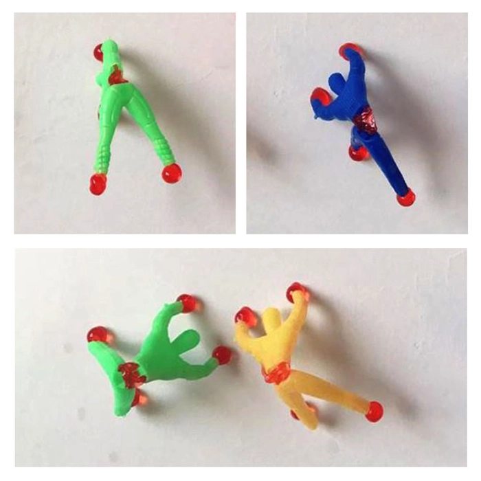 Sticky Spider Man Kids Children`s Toys Climbing Wall Sticky Toys