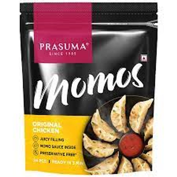 PRASUMA MOMOS - ORIGINAL CHICKEN (FROZEN) 10PCS