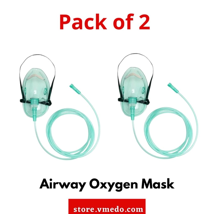 Airway Oxygen Mask Pack of 2