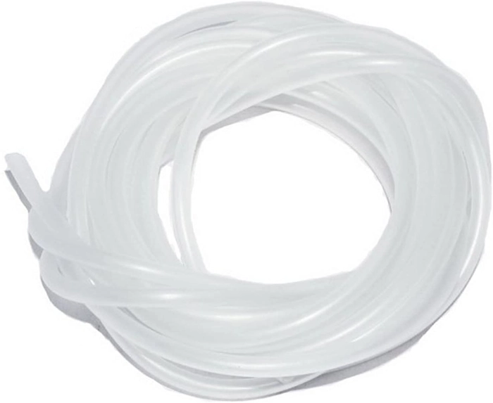 Tunai Imported Plastic Aquarium Fish Tank Hose-Air Tube (White, 10 m/4x6 mm)