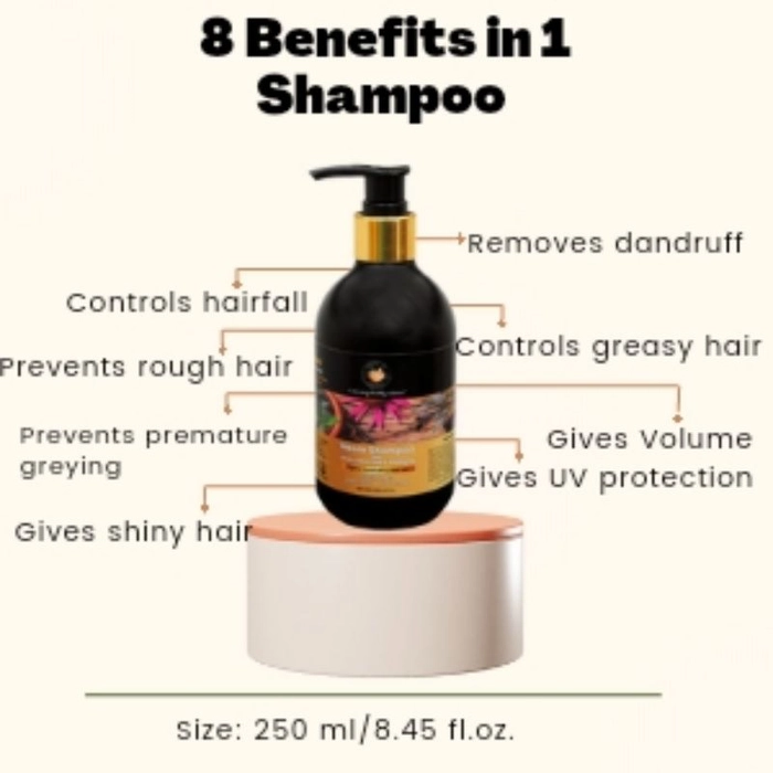 Neem Shampoo with Amla, Aloe Vera and Bhringraj