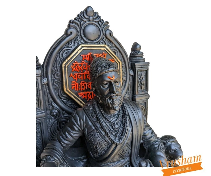 Chatrapati Shivaji Maharaj 1ft Statue with Rajmudra